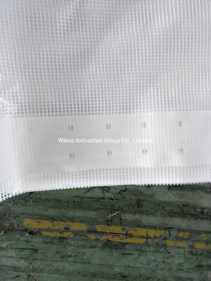 Grid Laminated Fabric Tarpaulin Reinforced Poly Tarps String Reinforced Poly Tarps