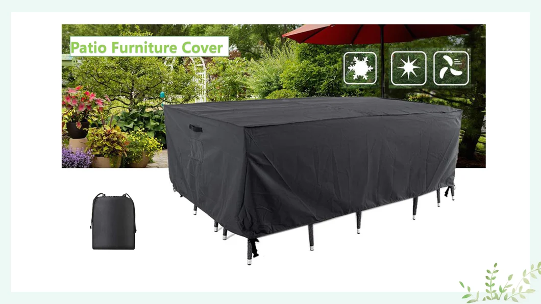 Outdoor Patio Furniture Cover Outdoor Sectional Cover for Sofa Table