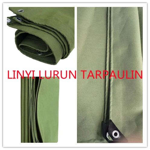 Customized Outdoor Polyester Canvas Tarp for Tents&Truck Cover