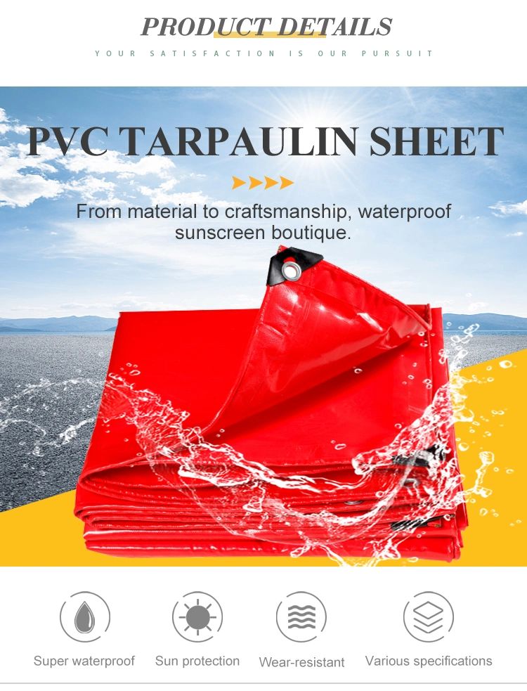 PVC Awning Fabric Lona Tarpaulin PVC Tarpaulin Waterproof Anti UV Vinyl Tarps