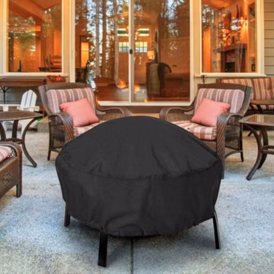 Copertura per braciere Copertura per mobili da giardino Patio Tavolo da giardino Sedia Baldacchino Parasole Polvere Neve Bl19691